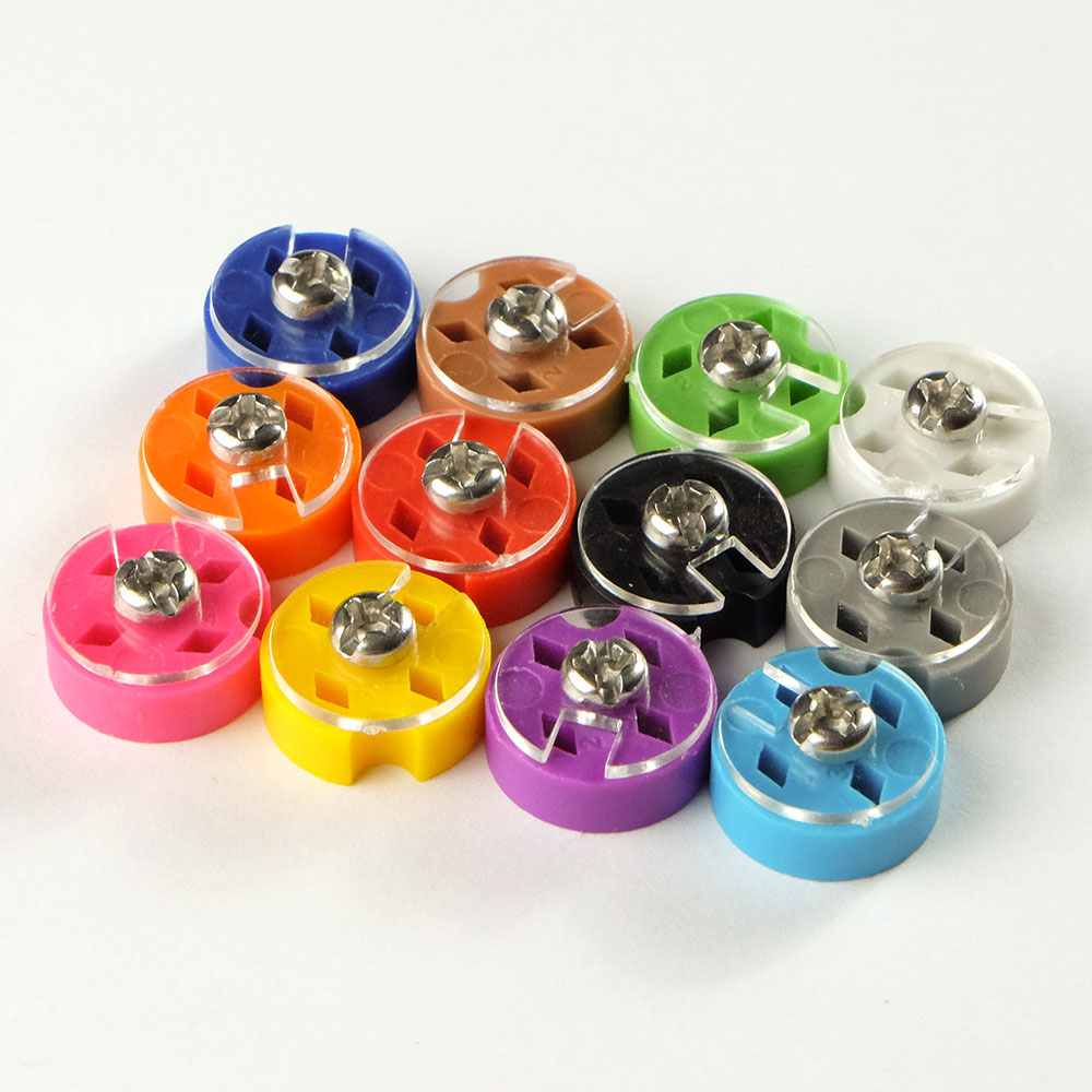 Set of Screw Type Cryo Grid Boxes- 12 Assorted Colors 