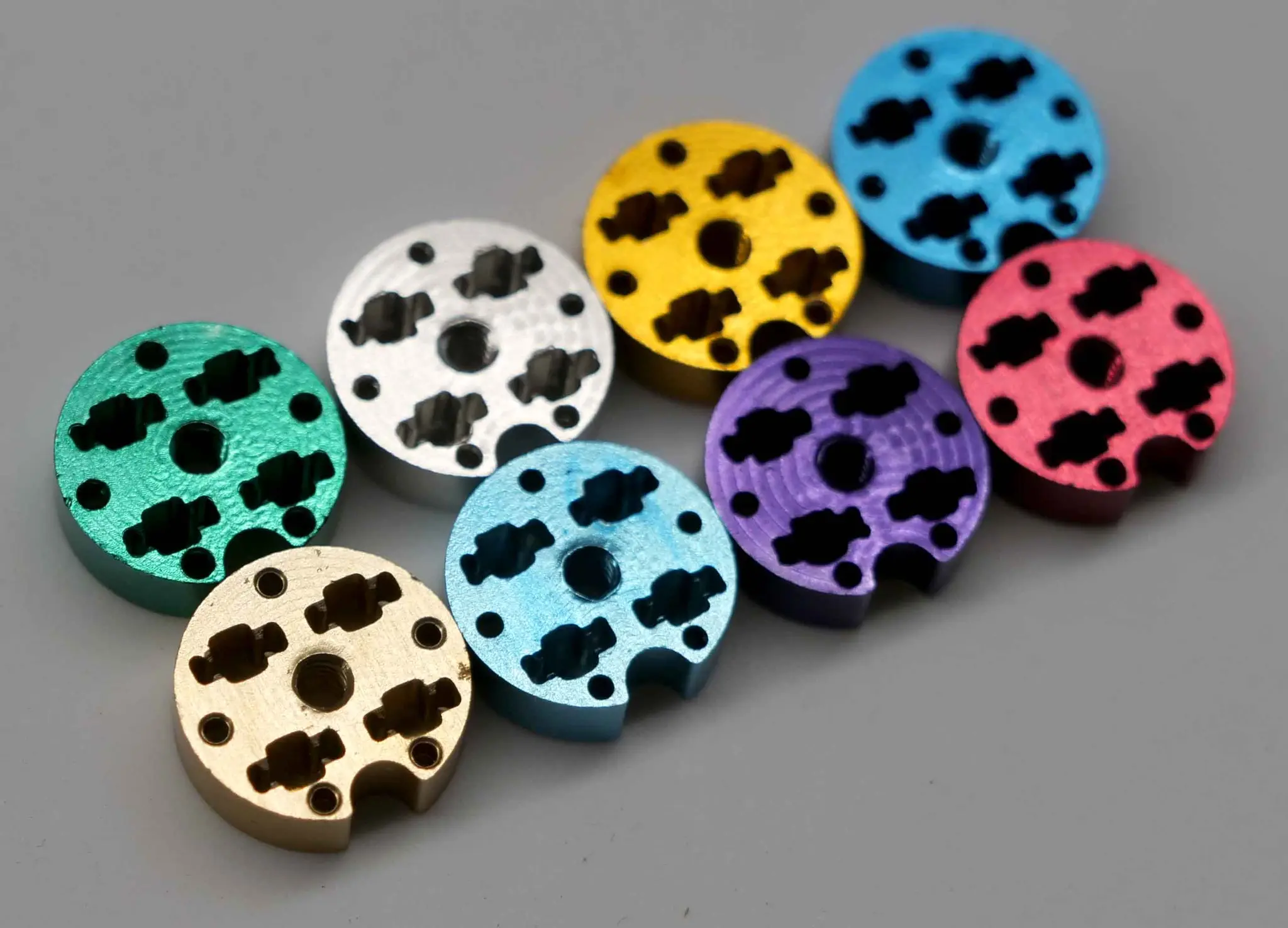 Set of Metal Grid Boxes (HPF) Compatible - Assorted Colors